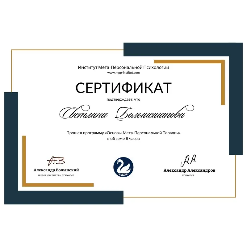 Документ об образовании и профессиональной подготовке 4
